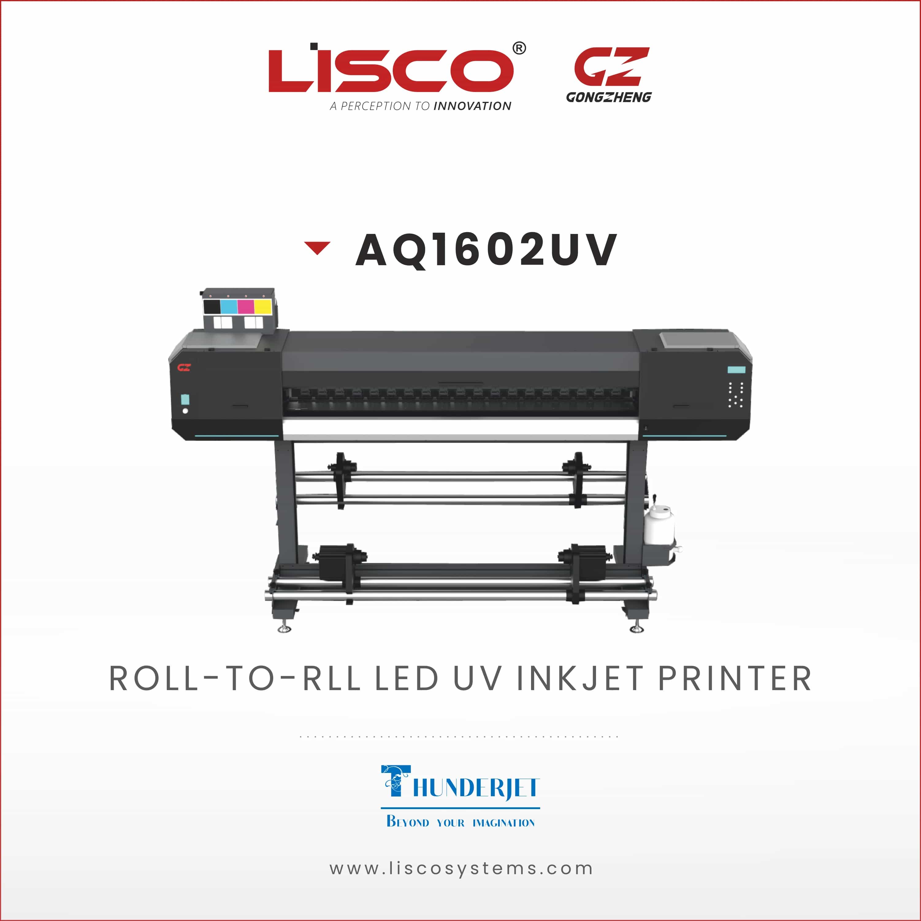 UV Roll to Roll Inkjet Printer AQ1602UV