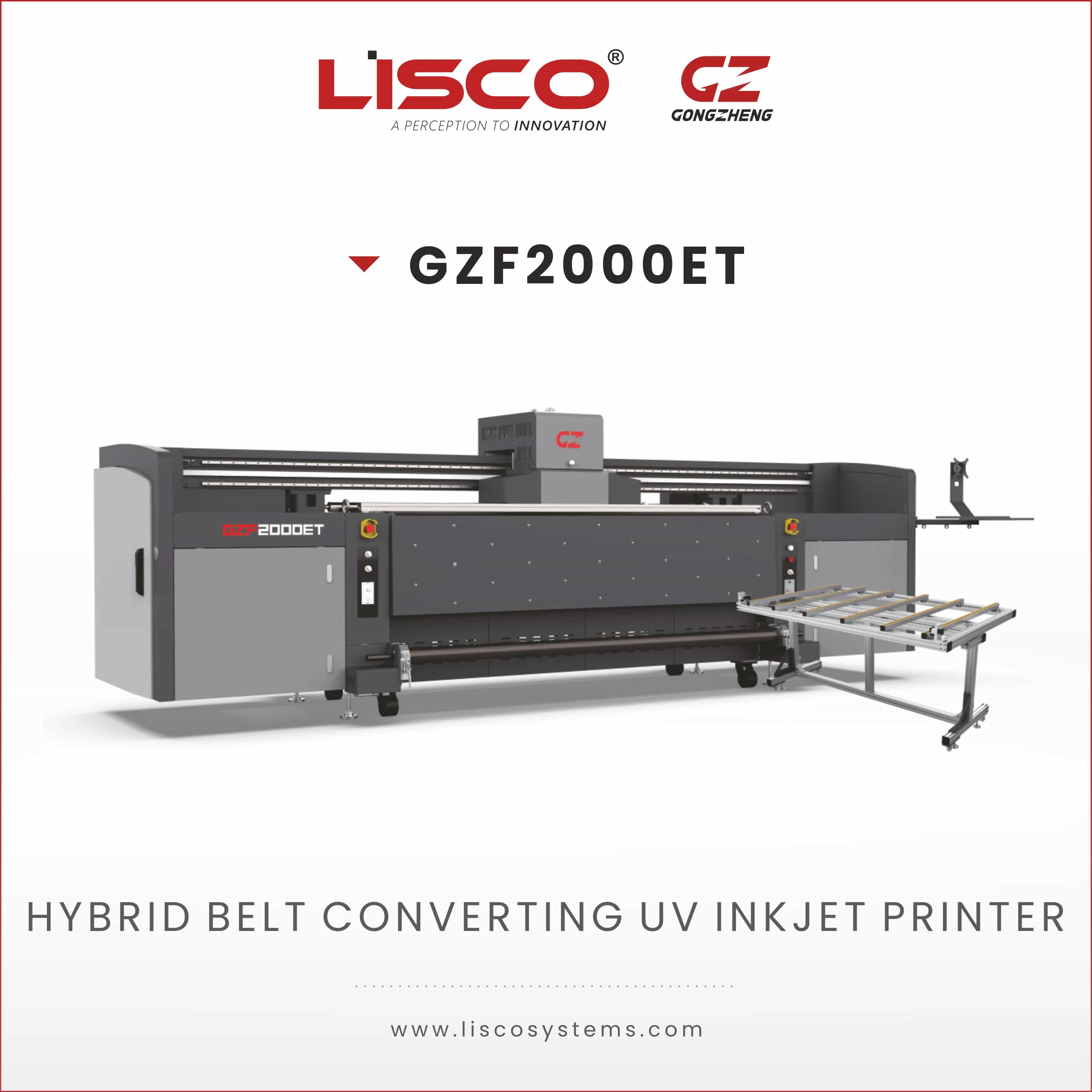 UV Hybrid Inkjet Printer GZF2000ET