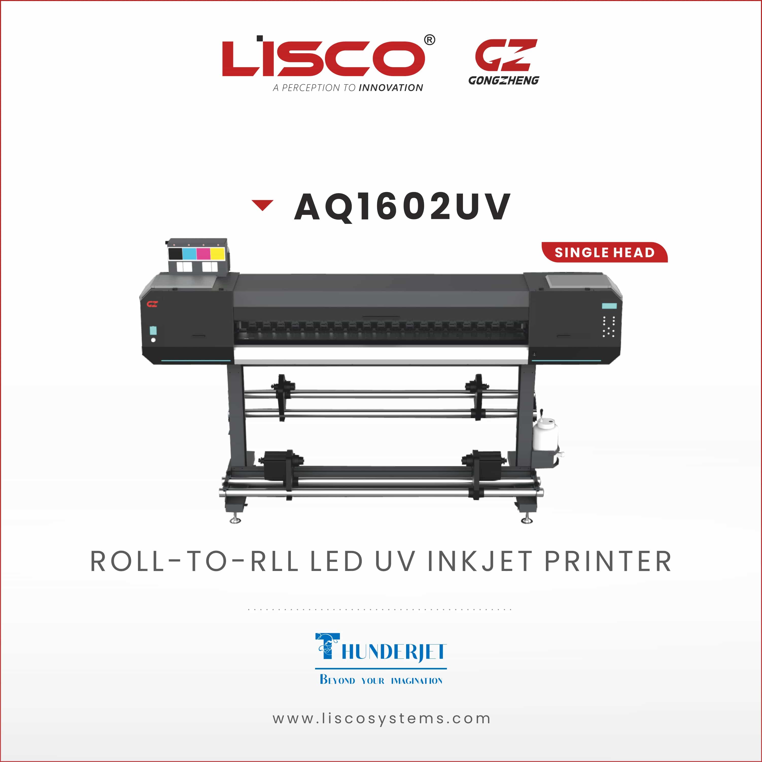 Roll to Roll Inkjet Printer AQ1602UV(Single Head)