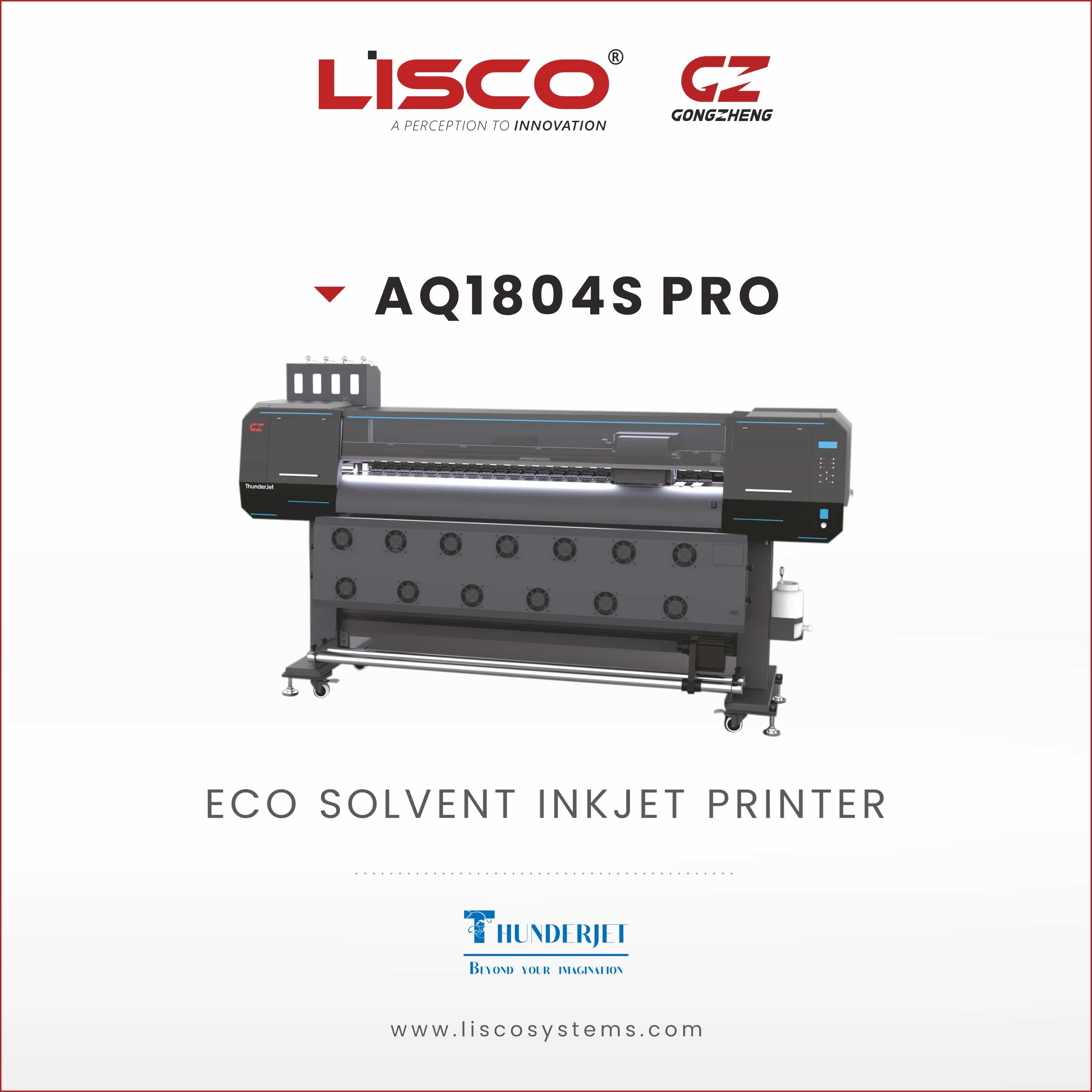 Eco Solvent Inkjet Printer AQ1804S PRO