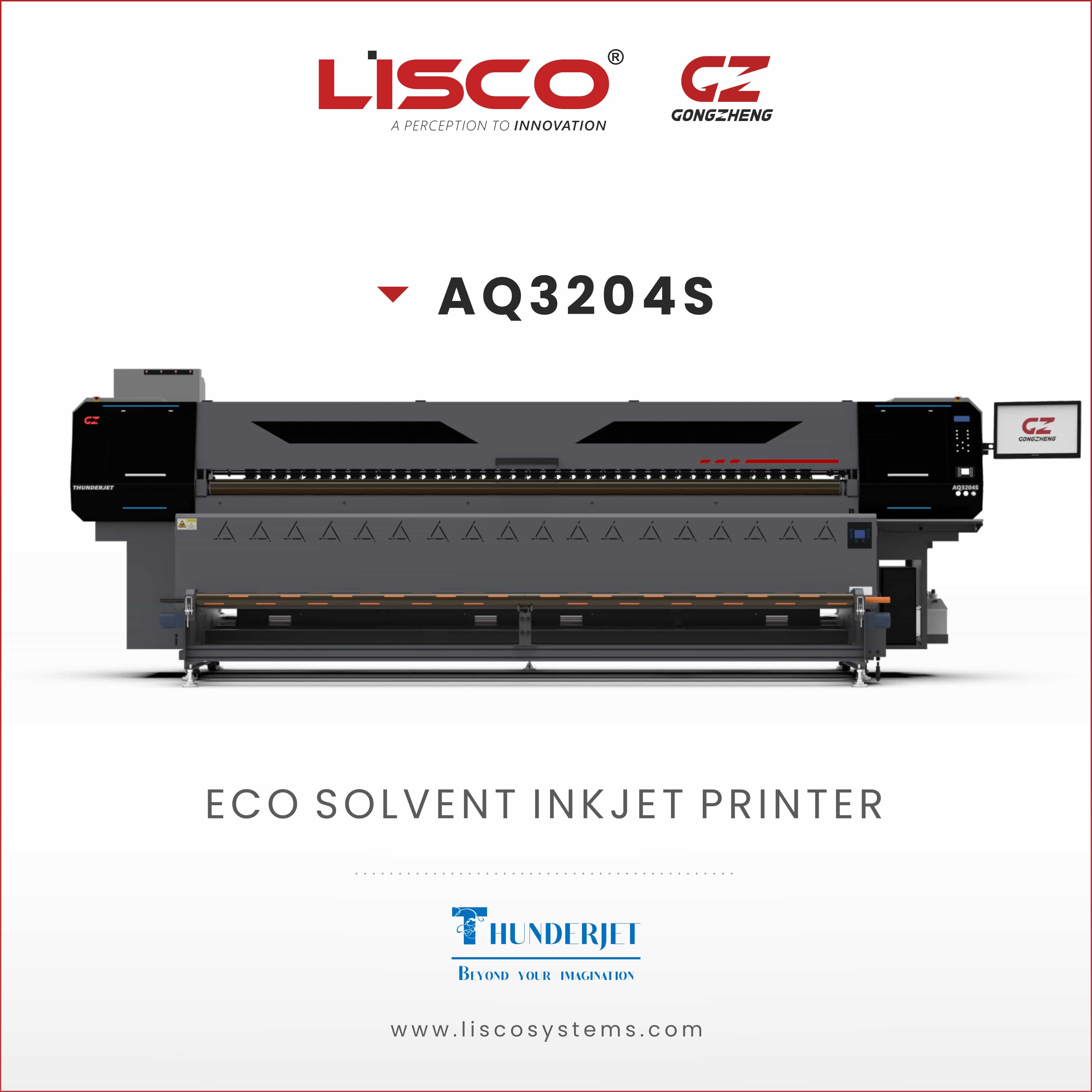 Eco Solvent Inkjet Printer AQ3204S