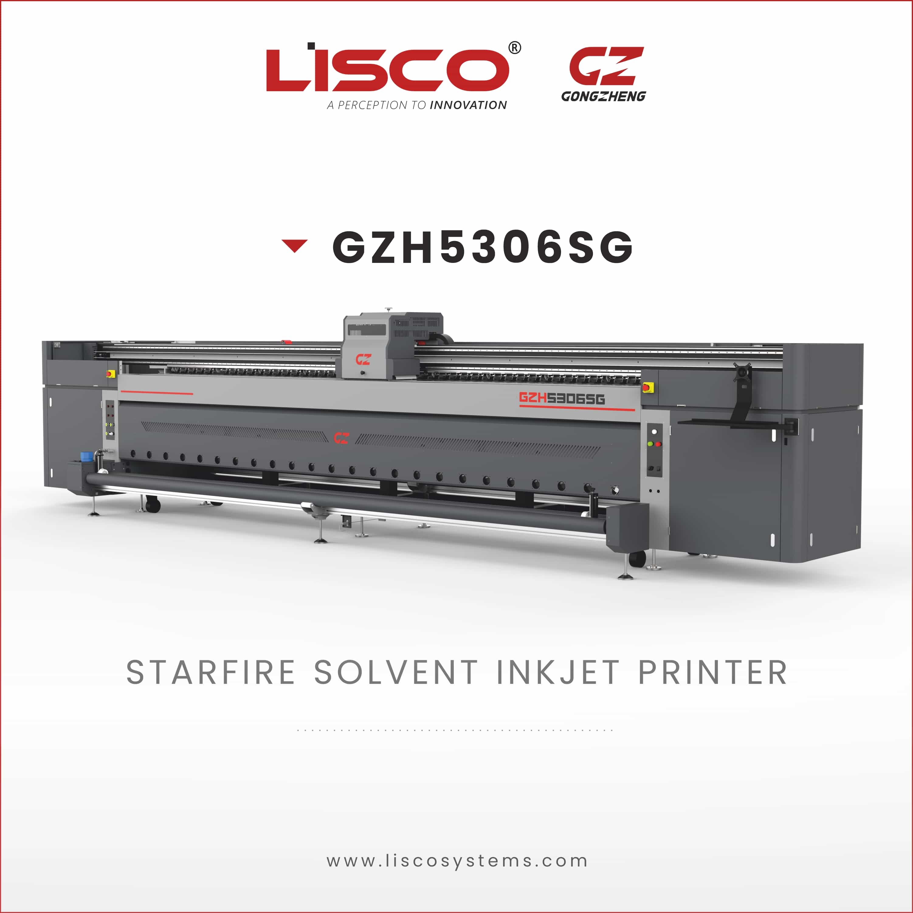 Starfire Solvent Inkjet Printer GZH5306SG