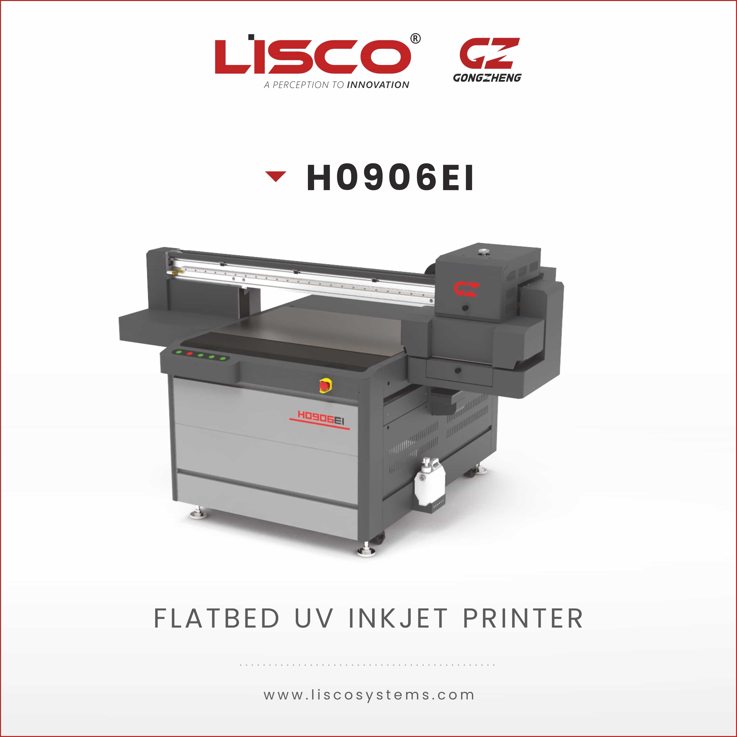UV Flatbed Inkjet Printer H0906EI