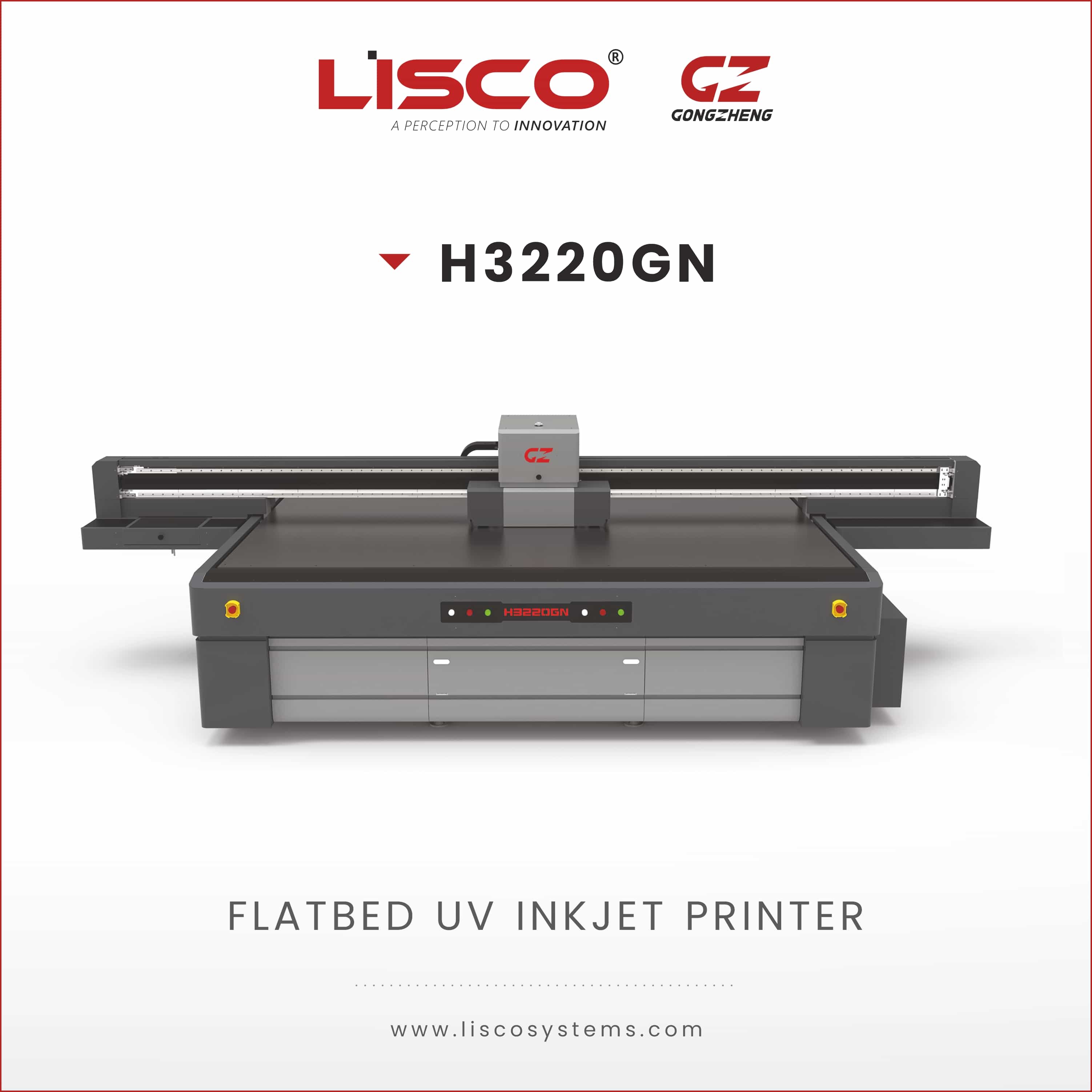 UV Flatbed Inkjet Printer H3220GN