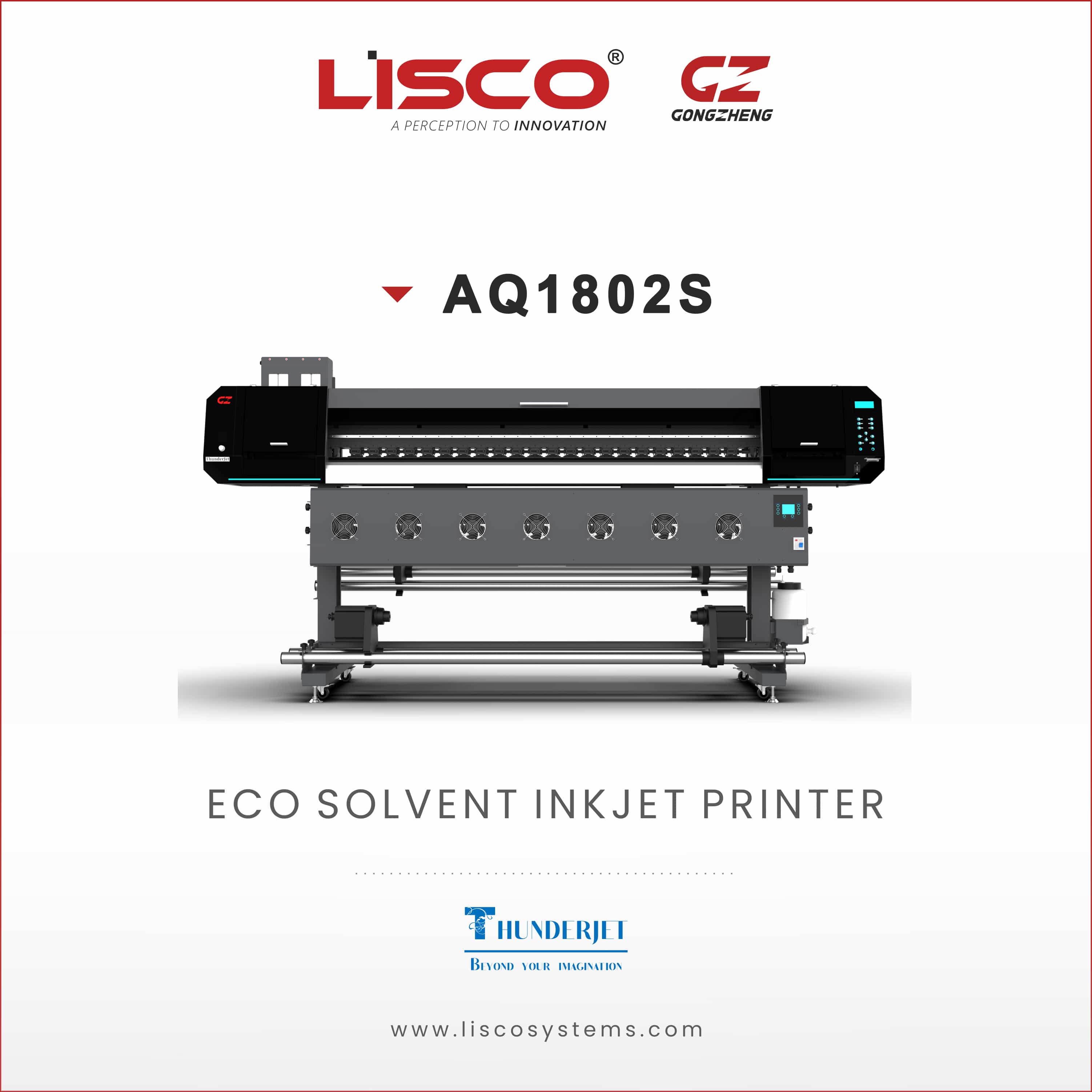 Eco Solvent Inkjet Printer AQ1802S